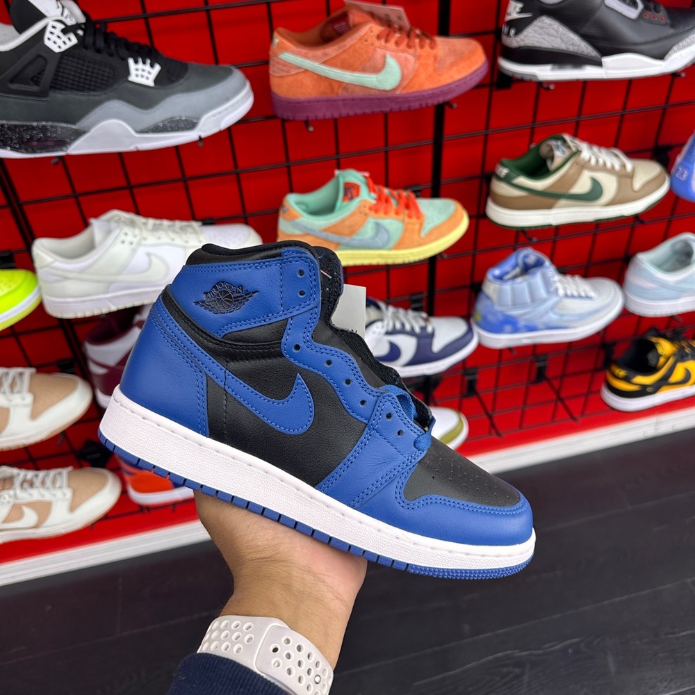 Jordan 1 Marina blues big kids shoes